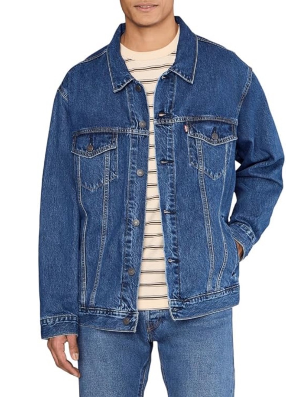 Levi’s Relaxed Fit denim Trucker Jacket XL